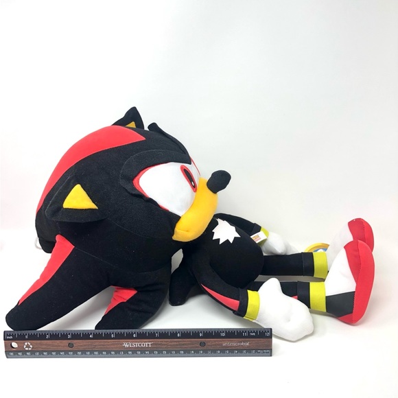 Sega Sonic The Hedgehog Shadow 18" Stuffed Plush Toy New - Picture 4 of 4